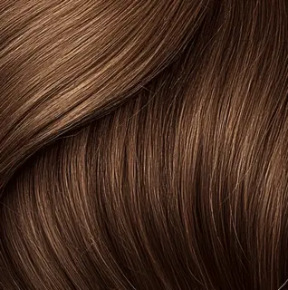 Caramel hair, typical of Warm Autumn coloring