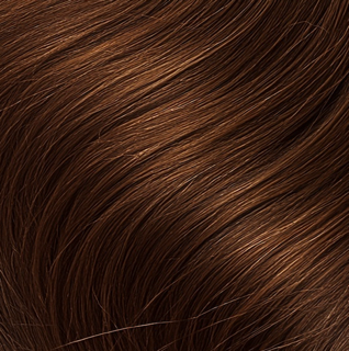 Medium Brown hair, typical of Soft Summer coloring